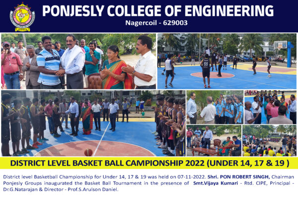 BASKET BALL SCHOOL TOURNA 22